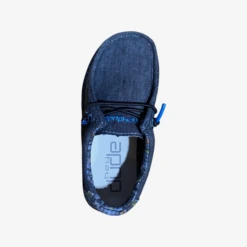 Heydude Hey Dude Wally Toddler Chambray Wave -Heydude IMG 4892