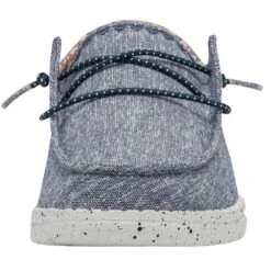 Heydude Women`s Hey Dude Wendy Chambray Lapis Blue Casual -Heydude SS22 W 121412770 WENDY WHITE AZTEC LEFT 04 201