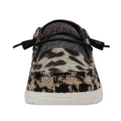 Heydude Women`s Hey Dude Wendy Patchwork Leopard Java Casual -Heydude SS22 W 122371813 04