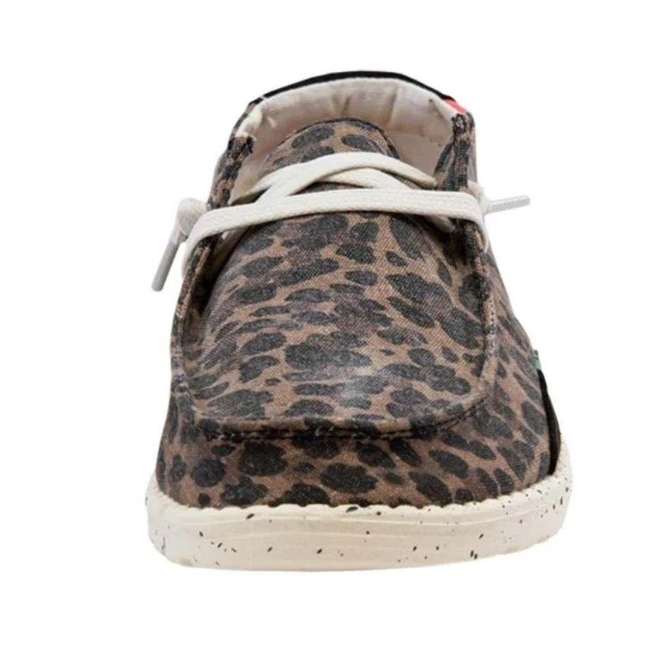 Heydude Hey Dude Leopard Wendy Jungle Brown 5 Heydude Hey Dude Leopard Wendy Jungle Brown - Image 3