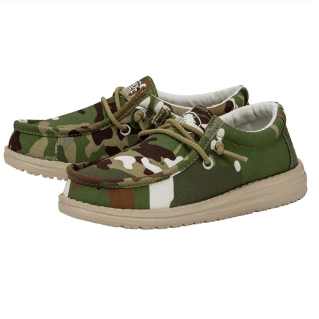 Heydude Hey Dude Wally Youth Ripstop Multi Camo 3 Heydude Hey Dude Wally Youth Ripstop Multi Camo