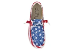 Heydude Womens Wendy Slip On Sneaker - Red 14 Heydude Womens Wendy Slip On Sneaker - Red -Heydude US 01 104700 05