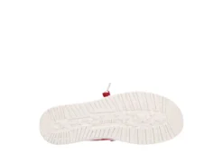 Heydude Womens Wendy Slip On Sneaker - Red 15 Heydude Womens Wendy Slip On Sneaker - Red -Heydude US 01 104700 06