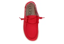 Heydude Womens Wendy Slip On Sneaker - Red -Heydude US 01 106161 05