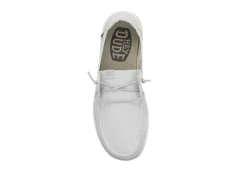 Heydude Womens Wendy Slip On Sneaker - White -Heydude US 01 107704 04