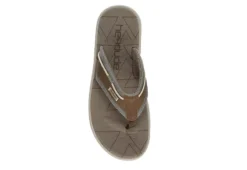 Heydude Mens Sami Flip Flop Sandal - Brown -Heydude US 01 501477 05