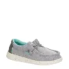 Heydude Boys Wally Youth Slip On Sneaker - Grey -Heydude US 01 702473 00