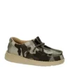 Heydude Boys Wally Youth Slip On Sneaker - Camo -Heydude US 01 702916 00