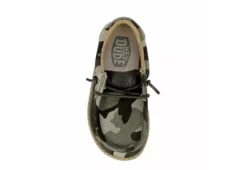 Heydude Boys Wally Youth Slip On Sneaker - Camo 14 Heydude Boys Wally Youth Slip On Sneaker - Camo -Heydude US 01 702916 05