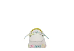 Heydude Girls Infant Wendy Toddler Slip On Sneaker - White 11 Heydude Girls Infant Wendy Toddler Slip On Sneaker - White -Heydude US 01 702918 02