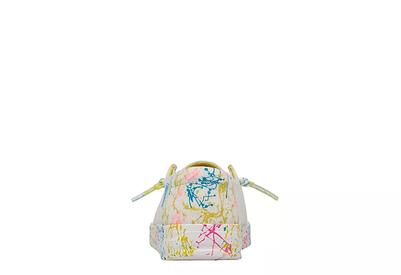 Heydude Girls Infant Wendy Toddler Slip On Sneaker - White 7 Heydude Girls Infant Wendy Toddler Slip On Sneaker - White - Image 5