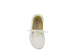 Heydude Girls Infant Wendy Toddler Slip On Sneaker - White 14 Heydude Girls Infant Wendy Toddler Slip On Sneaker - White -Heydude US 01 702918 05