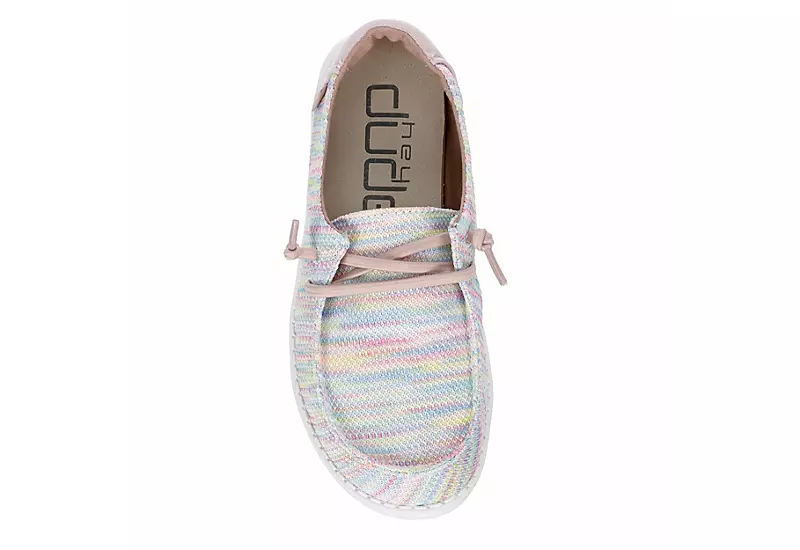 Heydude Girls Wendy Youth Sox Slip On Sneaker - Multicolor 8 Heydude Girls Wendy Youth Sox Slip On Sneaker - Multicolor - Image 6