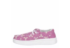 Heydude Girls Wendy Youth Rise Slip On Sneaker - Purple -Heydude US 01 703235 03