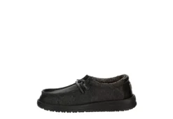 Heydude Boys Wally Youth Slip On Sneaker - Black -Heydude US 01 733081 03