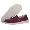 Heydude Hey Dude Misty Burgundy Slip On -Heydude burg1